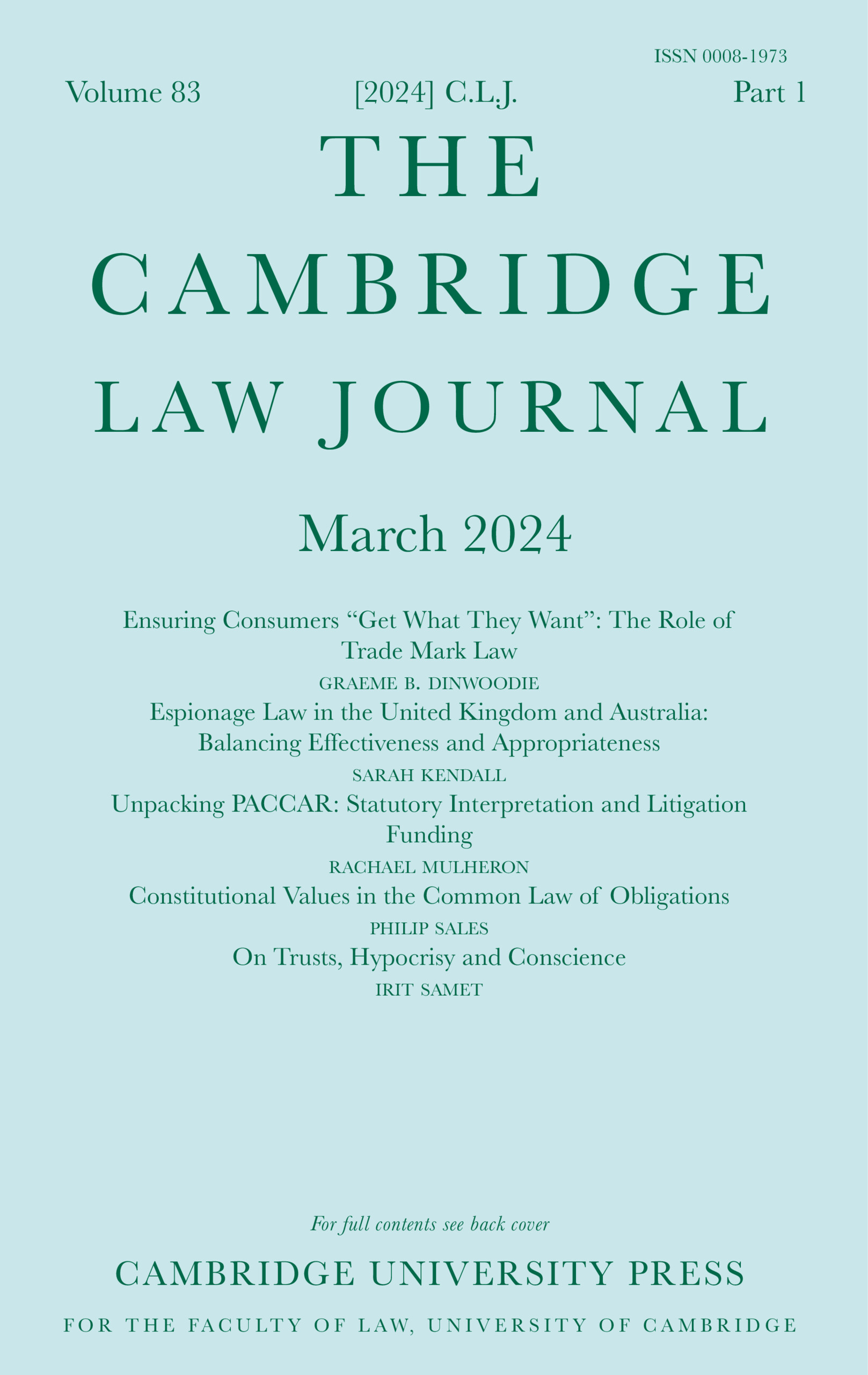 legal journal articles